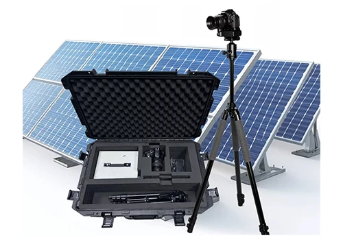 Testador EL portátil de alto-desempenho para inspeção de microfissuras em módulos fotovoltaicos