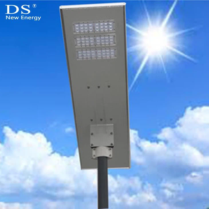 Smart 60w Solar LED Street Light com tudo em um único design