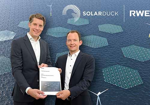 RWE e Solarduck aceleram desenvolvimento de tecnologia e comercialização de e...